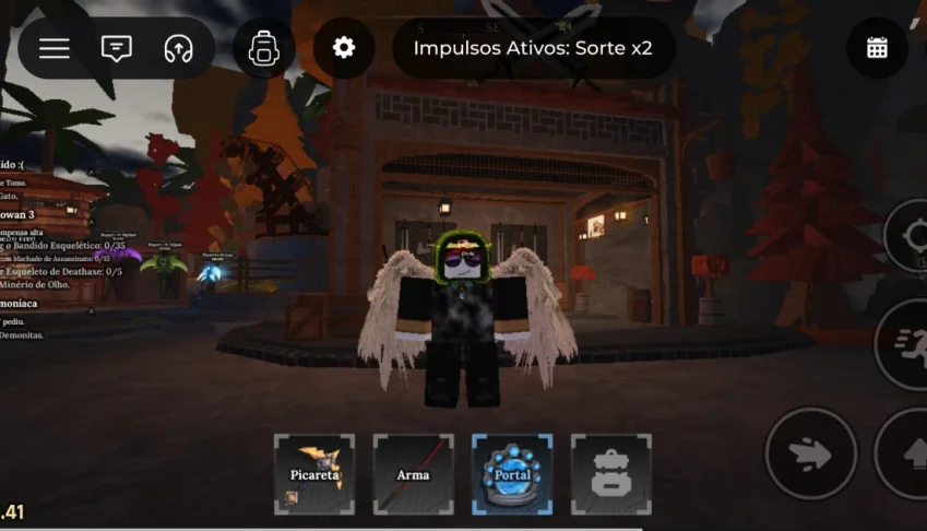 Conta the forge picareta celestial