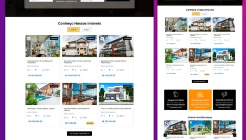 Site Ribeiro Imobiliária - Template wordpress Elementor Pro