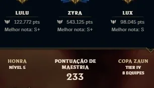 Vendo conta de LOL - League of Legends PRATA 4 - 70 skins