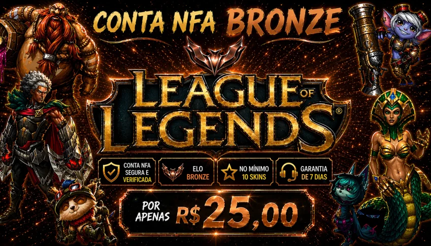 Conta League of Legends NFA Bronze