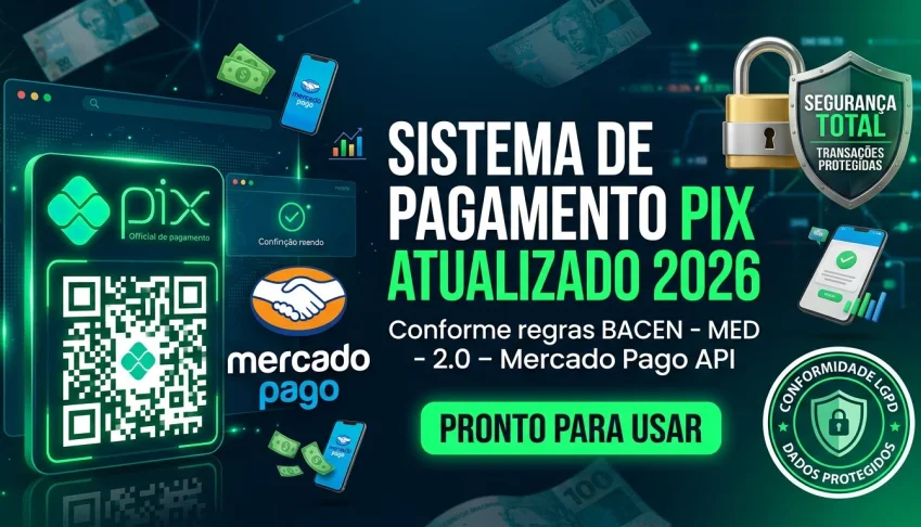 Script Pix Mercado pago 2026