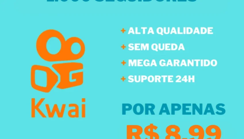 1.000 Seguidores no Kwai
