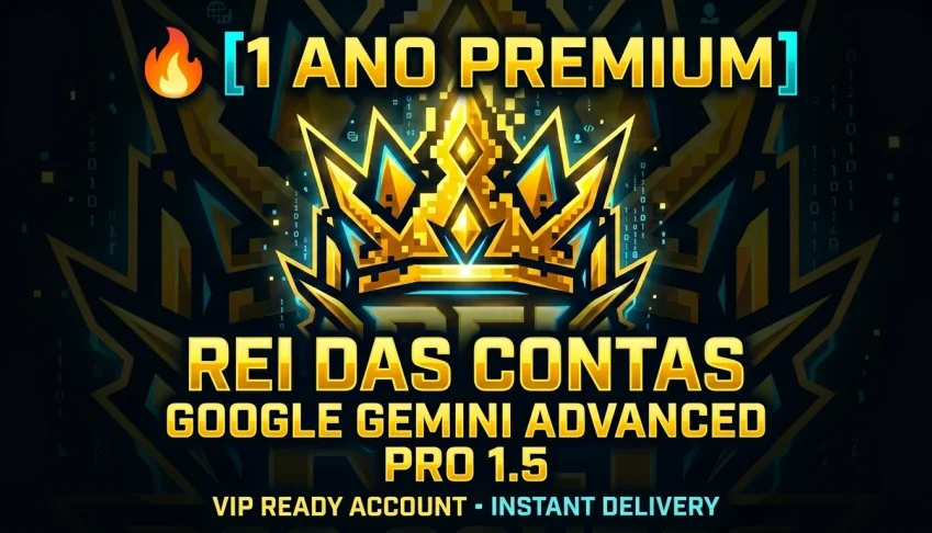 👑 Gemini Pro 18 Meses + 2TB Drive | 30 Dias de Garantia