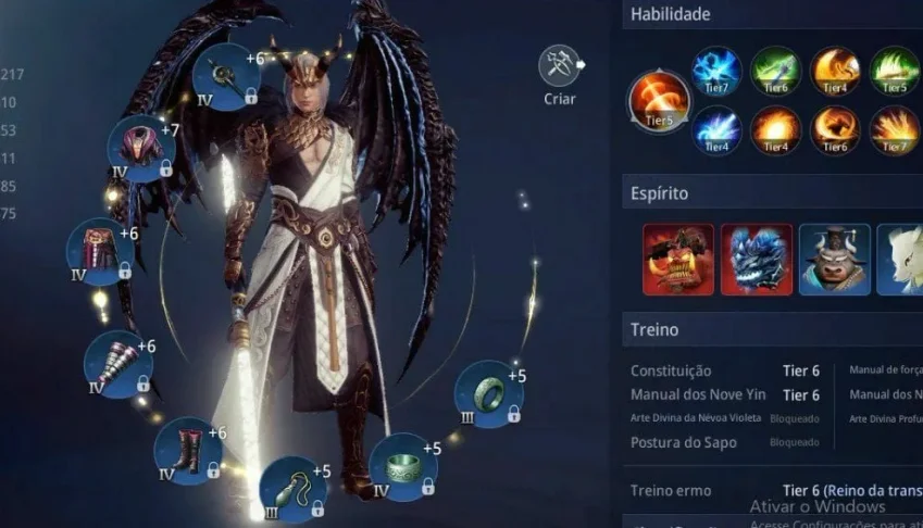 Lanceiro lvl 71 com 86k de poder