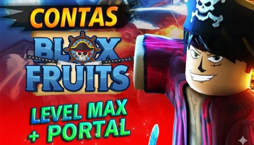 🔵 Lvl Aleatorio + Portal No Inventário Bloxfruits