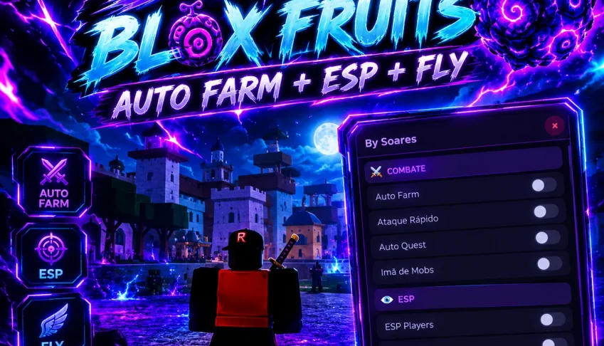 Script Blox Fruits - Auto Farm + [Menu Premium]