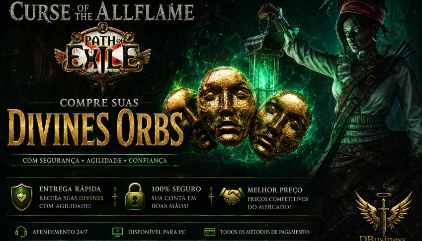 Divine Orb Liga - Curse of the Allflame [Pronta Entrega]