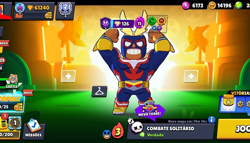 283 GEMAS, 104 BRAWLERS E VÁRIAS SKINS RARAS