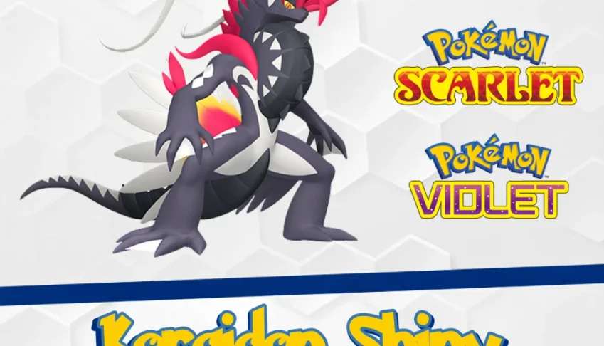 Koraidon Shiny 6IVs LEGÍTIMO - Pokemon Scarlet & Violet
