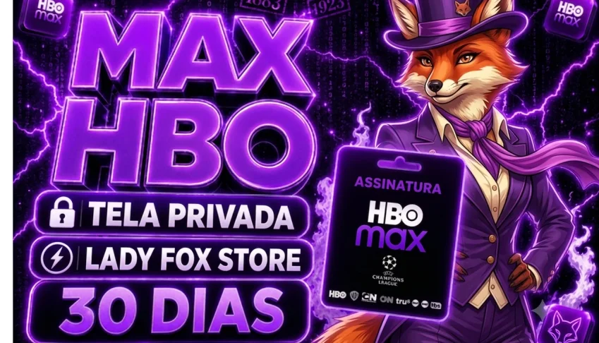 HBO MAX Tela Privada -  30dias