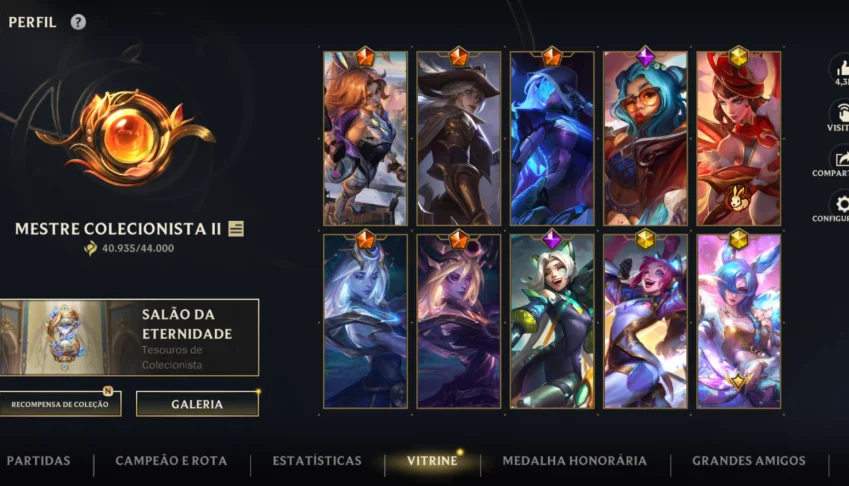 Conta wild rift 217 skins
