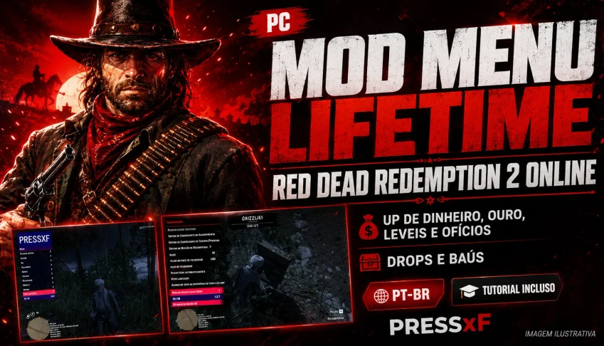 MOD MENU LIFETIME RED DEAD REDEMPTION 2 ONLINE [PC]
