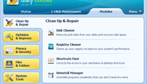 💻 Glary Utilities Pro Portable 6 Acelerar o seu PC