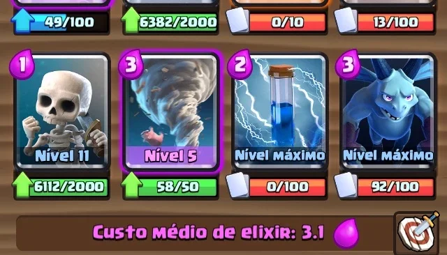 Clash Royale Conta lvl 12 - 4300 Troféus - Todas as cartas