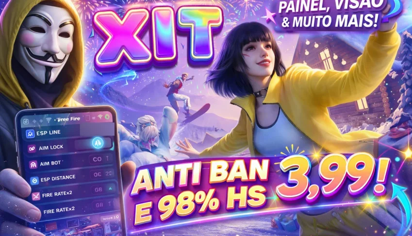 Regedit FF VIP 98% HS Anti-Ban • Auto Acesso