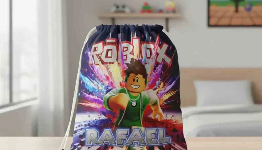 Saquinho personalizado ROBLOX