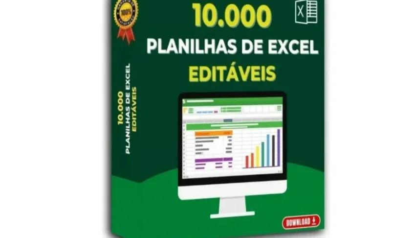 Super Pack +10.000 Planilhas Prontas Editáveis + BRINDE
