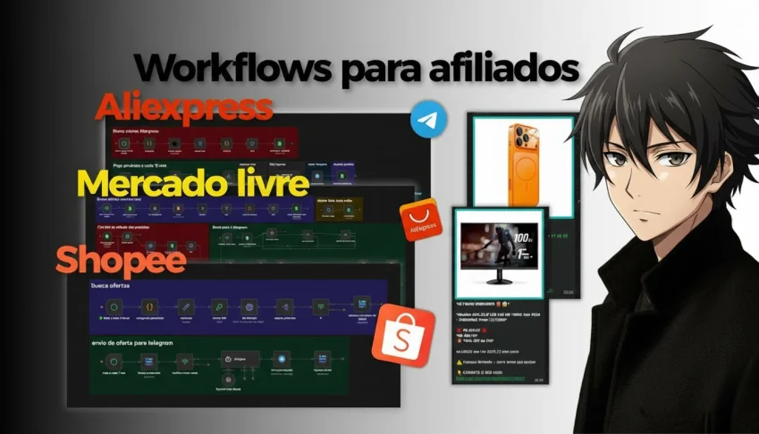 Fluxo N8n Para Grupos Oferta | Shopee, Amazon, Mercado Livre