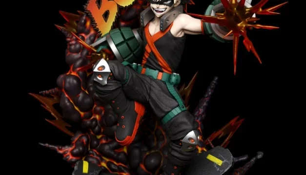 Bakugo My Hero 3d stl