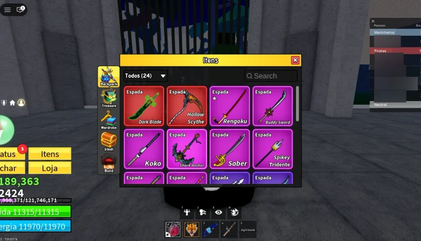 Conta Roblox com 11 Jogos Upados