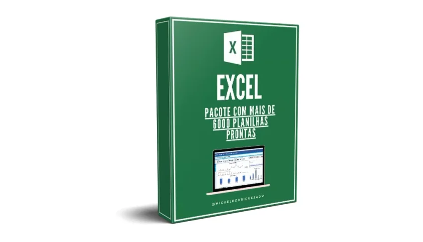 Pack Com 6000 Planilhas Excell