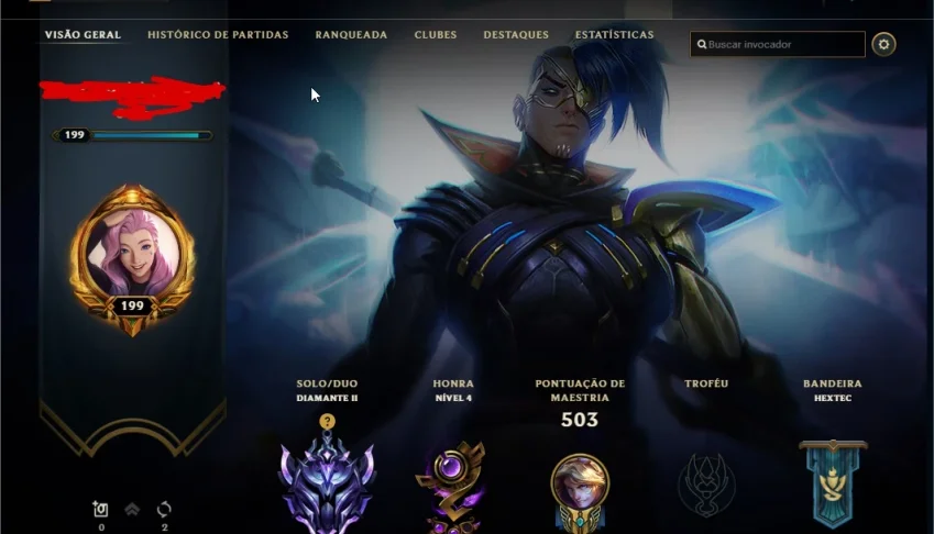 Conta lol diamante 2 102 skins faltando 16 champions