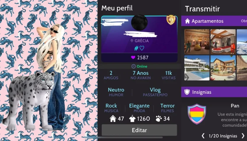 Conta do avakim life