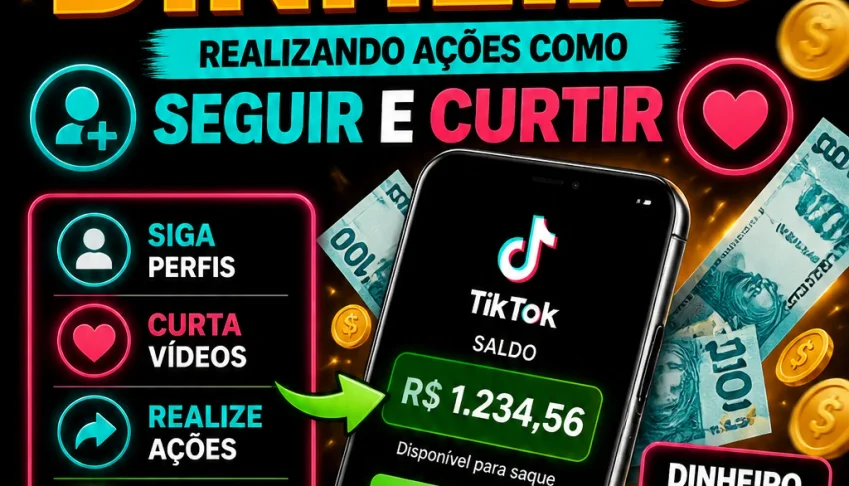 Ganhe dinheiro com seu TikTok hoje 🔥 (renda extra)