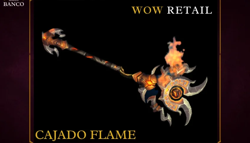 World of Warcraft - Skin de Arma Cajado (Transmog)