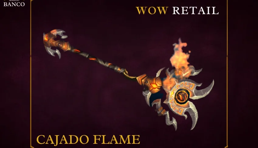 World of Warcraft - Skin de Arma Cajado (Transmog)