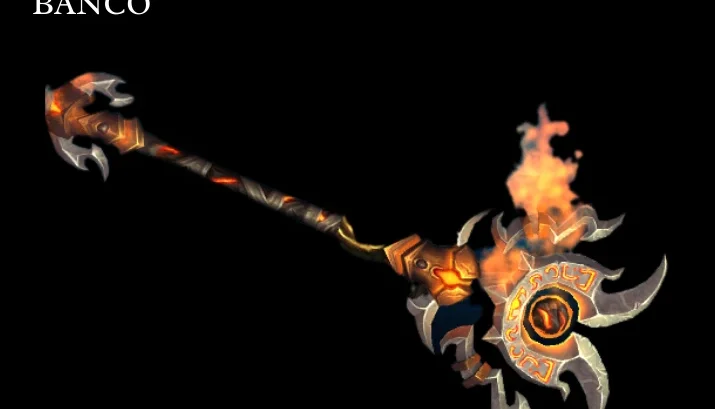 World of Warcraft - Skin de Arma Cajado (Transmog)