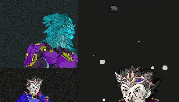 Cosmos Knights Nft - Ilustração Pessoal no mundo Cosmos.