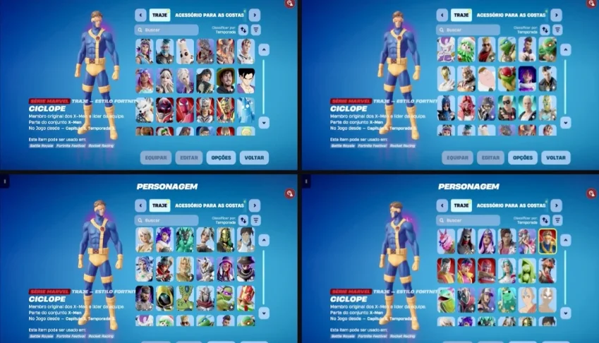 Conta Main Full Acesso Raridades: 130 Skins + 150 Picaretas