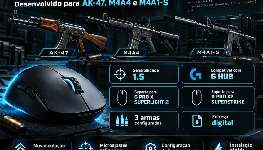 Script Lua Humanized 1.5 — Logitech G Hub