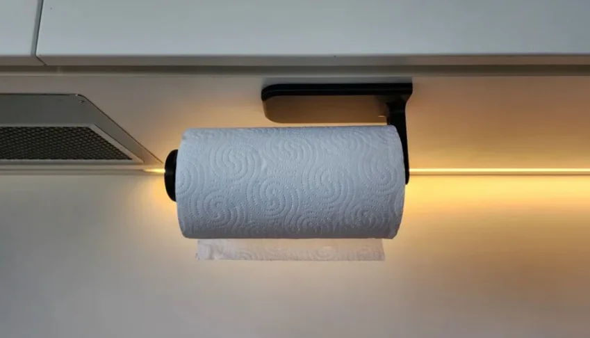 Suporte 3D para Papel Toalha sem Furo