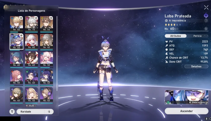 RANK 52, Jing+Cone, SilverWolf, Gepard+Cone, Welt+Cone e mai