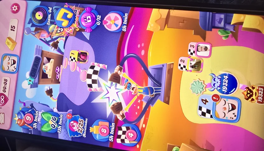 Conta Candy Crush nivel 19.324