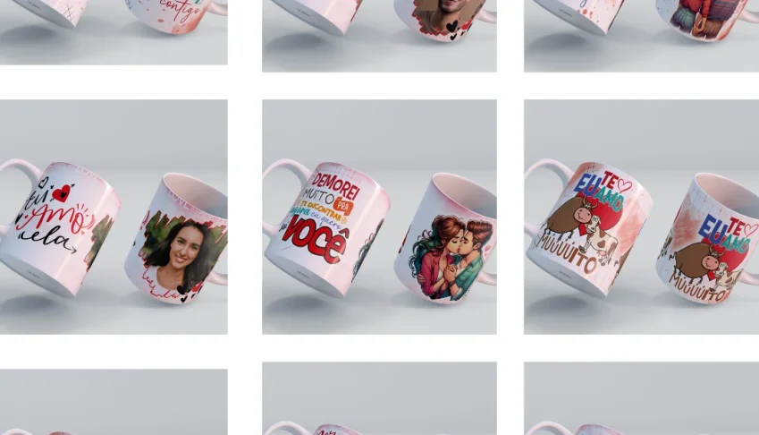 Pack Artes Casal Apaixonado