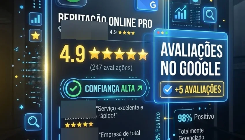 +5 Avaliações Reais No Google