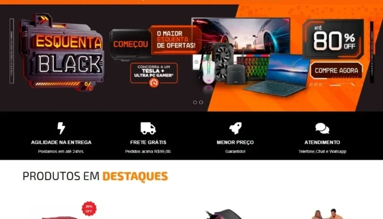 Script Loja Virtual em PHP
