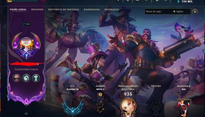 LOL BR | 387 Skins | 198 Campeões | 4 Ultimate | 9 Míticas |