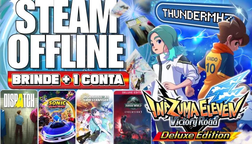 Inazuma Eleven: Victory Road Deluxe - Conta Steam Offline