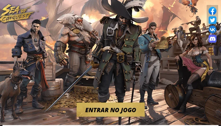 Sea of Conquest!  Explore e Conquiste