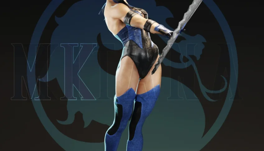 Kitana Mortal Kombat 2024 - 3D Stl