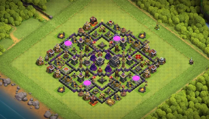 Clash of clans cv9 full