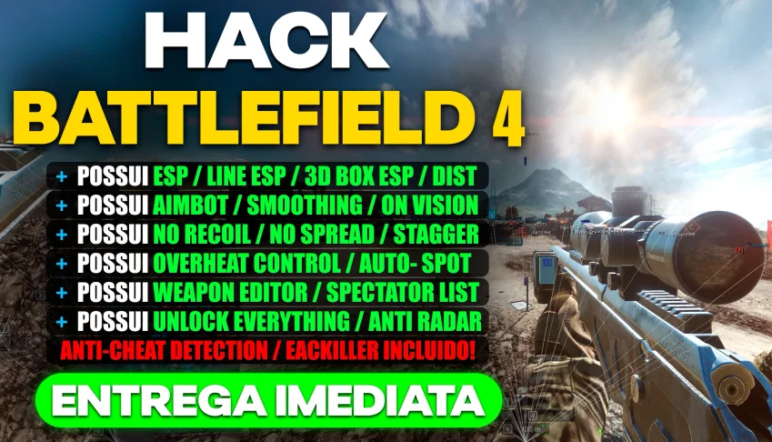Hack Battlefield 4 100% Indetectável (ATUALIZADO)