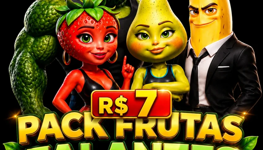 Pack De Videos Frutas E Objetos