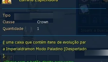 Item Imperialdramon Modo Paladino La Omega