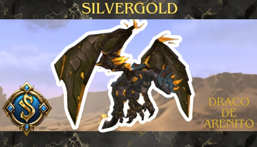 Montaria Draco de Arenito WOW - Carregue um amigo