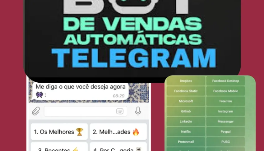 Bot De Vendas No Telegram Mercado Pago Pix